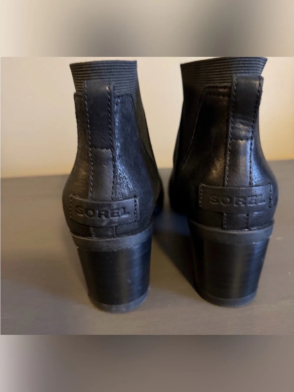 Sorel Cate Chelsea Black Ankle